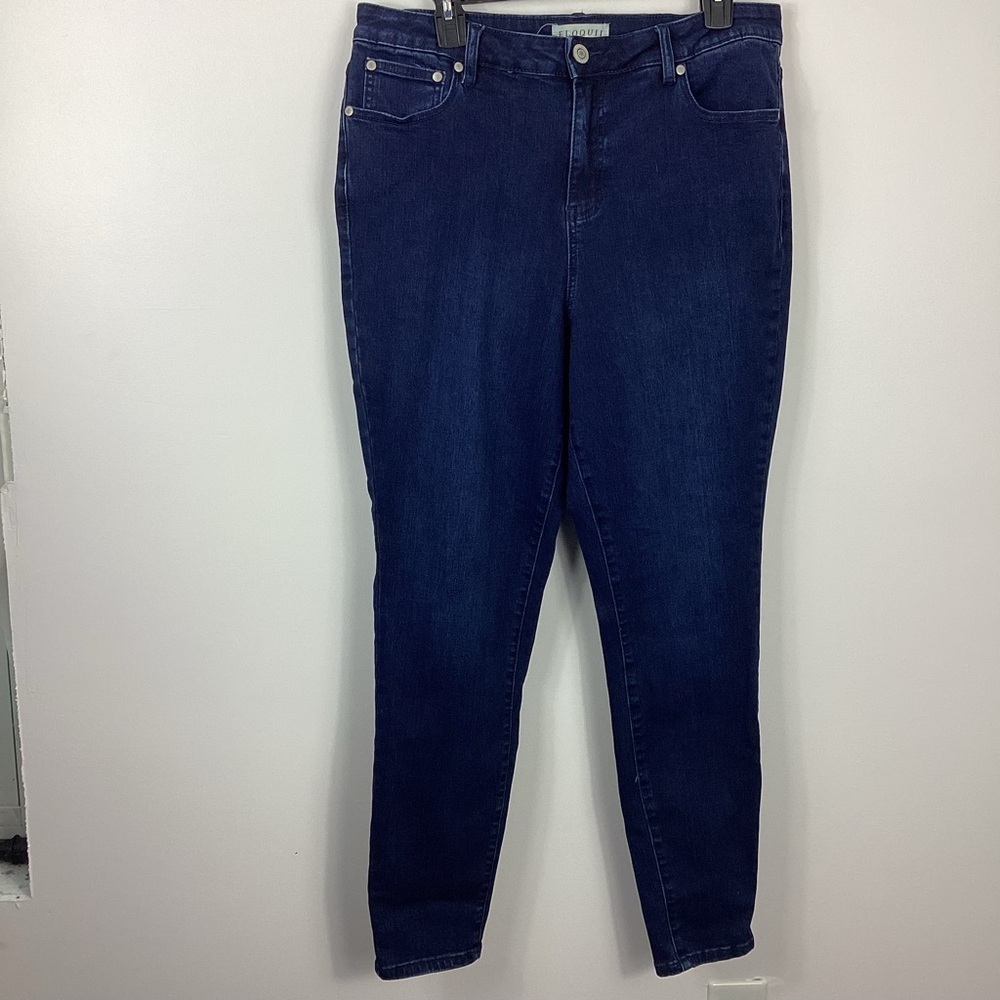 Eloquii Denim Skinny Jeans Size 16